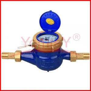 Home Water Meter Magnetic Drive Wet-dial Resident Application Anti-magnet Rotary Vane Wheel Type Water Meter Manufacturer Supplier thumbnail-1