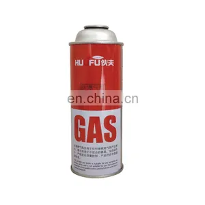 Hebei Printing Tin Cans for Butane Gas 220g Empty and Aerosol Gas Lighter Butane Cans thumbnail-1