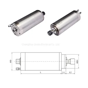 3KW Spindle Motor Water Cooling Electric Spindle for CNC Router thumbnail-4