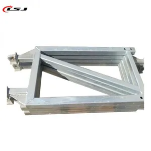 Best Quality Construction Hoist Parts Mast Section DIP Painted Galvanized Wall Tie thumbnail-4