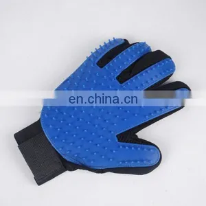 Pet Cleaning Gloves Dog Grooming Hair Brush Pet Hair Removal Glove Pet Deshedding Glove thumbnail-3