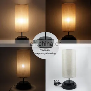 BRIMAX Lampe de Table Allumage/eteinte Tactile Dimmable Pour Chambre a Coucher Economies D'energie 6W 12VDC thumbnail-5