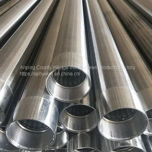 V Shaped Wire Welded Stainless Steel Water Well Screens thumbnail-4