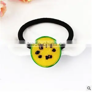 New Fashion Top Quality 5pcs Cute Girl Baby Kids Elastic Hair Tie Rope Rubber and Clip Hair Bands thumbnail-4