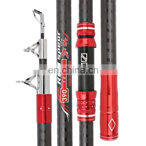 3.0M 3.3M 3.6M 3.9M 4.2M 4.5M Telescopic High Carbon Fiber Long Shot Lure Fishing Rod thumbnail-2
