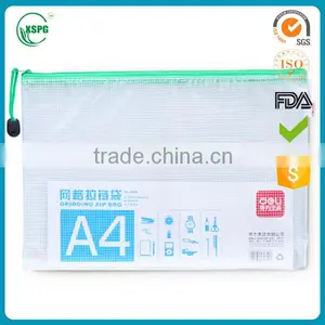 2016 New Design China Wholesale Document PVC Bag/PVC Mesh Bag/PVC Document Bag thumbnail-4
