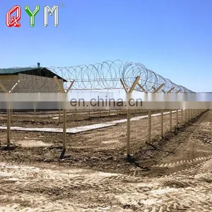 Low Price Galvanized Concertina Razor Barbed Wire Razor Wire Fence thumbnail-2