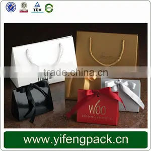 Guangzhou Factory Supplier Fancy Folding Paper Bag for Gift/ Customized Paper Gift Bag thumbnail-2