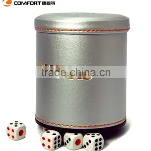 Factory Direct Big Selling Durable Leather Dice Cup thumbnail-6