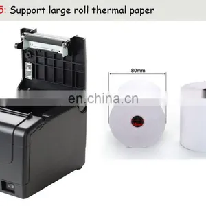 Hot Selling 80mm Blue Tooth WIFI POS Thermal Receipt Printer With Auto Cutter thumbnail-4