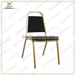 WorkWell High Quality Fabric Banquet Chair With Rubber Wood Legs Kw-D4017 thumbnail-1