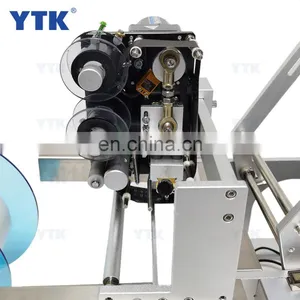 Semi Automatic Tabletop Date Printing Labeling Machine For Round Bottles thumbnail-3
