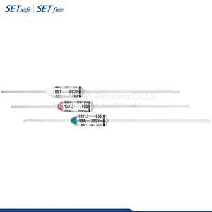 Otco RS Series (Axial Shape) 10A 250V Non-Resettable Thermal Fuse Cutoff Link Manufacturers With UL CUL VDE PSE Kc CCC thumbnail-1