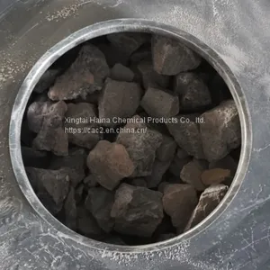 50KG BLACK DRUM 100KG BLUE DRUMS CALCIUM CARBIDE CHINESE CAC2 FACTORY thumbnail-5