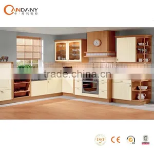 Stainless Steel Countertop , Lacquered Finish Kitchen Cabinets thumbnail-1