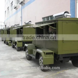 10KW Tailer Type Portable Electrical Diesel Generators With 403D-11G Engine for Sale thumbnail-3