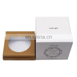 ENO Customize Package Eco Friendly Luxury Wholesale Paper Custom Candle Gift Boxes Candle Package thumbnail-2