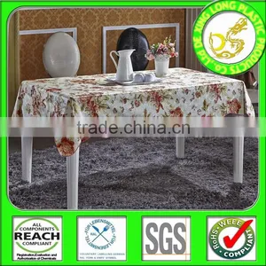 Elegant Lace Made in China Restaurant Polyester Tablecloth thumbnail-1