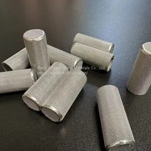50um Multiple Layers Mesh Cylinder Filter Element thumbnail-5
