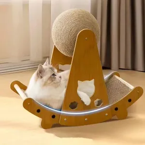 MeowLove Hot Sales Scratcher Cat Play Toy Corrugated Cardboard Cat Scratcher Cat Cardboard thumbnail-2