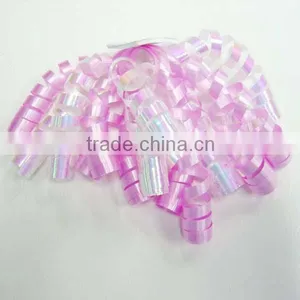Fashionable Decorations and Christmas Poly Packing Curly Ribbon Bow/PP Ribbon Gift Wrap Pull Bows thumbnail-2