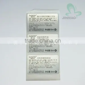 Cosmetics Ms. Perfume Matte Sticker Packaging Standard Post thumbnail-2