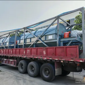 Honest Vibrating Pulp Tank and Rotary Screen, Stainless Steel Woven Mesh, for Processing Bauxite Pulp thumbnail-2