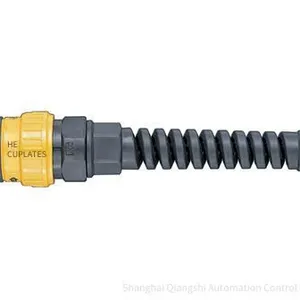 Japanese Nitto Quick Connector Female Connector, Polyurethane Air Pipe Connector With Kink Protection Ring ha - 65sng thumbnail-1