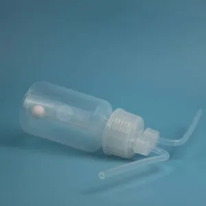 Polytetrafluoroethylene Pfa Gas Washing Bottle, Acid and Alkali Resistant, High Temperature Resistant, Customizable 500ml Gas Absorption Bottle thumbnail-5