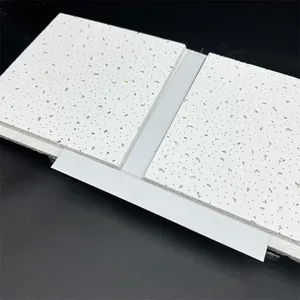 600x1200mm Large Size Mineral Fiber Board Soundproof Ceiling Board for Office Building thumbnail-3