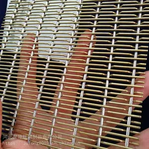 Decorative Metal Mesh Fabric Aluminum Alloy Mesh for Ceiling and Wall Decoration thumbnail-5