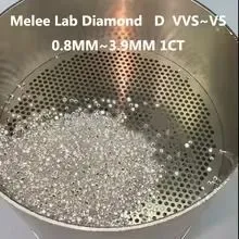 2mm ~4.2mm Melee Lab Grown Diamonds 1pcs DEF VVS-VS HPHT Loose Diamond Stone Wholesale thumbnail-1