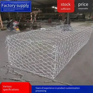 Lianqi Network Industry Galfan Gabion Mesh 80*100 for River Channel Treatment and Gully Erosion Prevention thumbnail-1