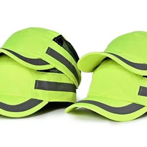 Fluorescent Outdoor Sports Baseball Safety Bump Cap thumbnail-3