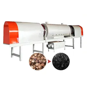 Energy Efficient Carbonization Furnace New Type Continuous Rotate Charcoal Furnace Machine EPC thumbnail-1