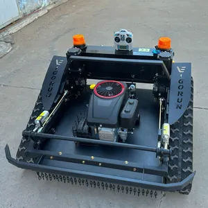 CE Certified Vigorun Wheeled Remote Operated Weed Mower Petrol Powered Inclined Terrain Treatment Tool thumbnail-2