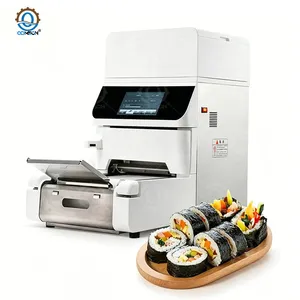 Anti-Rust Durable Fully Automatic Sushi Rolling Machine Catering Sushi Rolling Machine for Long Term Commercial Usage thumbnail-5