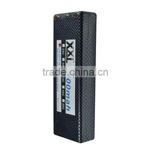 XXL Hard Case High Rate Lipo Battery 6000mah 7.4V With Banana Plug thumbnail-4