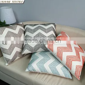 Colorful Embroider Pillow Cushion thumbnail-1
