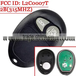 Best Quality 2 Button Replacement Keyless Entry Remote Key Fob for Buick FCC ID L2C0007T #1 thumbnail-1