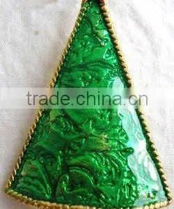 Green Holiday Brooch For Christmas thumbnail-1