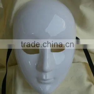 Plastic Blank Mask DIY Paint Mask Full Face Mask thumbnail-1