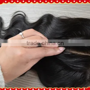 Wholesale Factory Price Free Part Original Unprocessed Virgin Three Way Part Lace Front Closure thumbnail-1