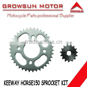 Motorcycle Parts Sprocket Kit for Keeway Horse150 Motorcycle thumbnail-1