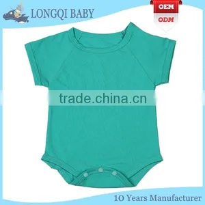 PF-MS-090 Solid Color Romper Baby Grows 100% Cotton thumbnail-1