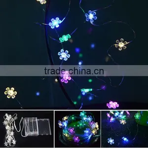1pcs 100% Waterproof RGB Led String Sunflowers Holiday Lighting Christmas Lights Wedding Decoration Lights Fleible Led Strip thumbnail-2