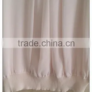Sweet Pink Chiffon Knitting Wear Short Sleeve Chiffon Girl T-shirt thumbnail-5
