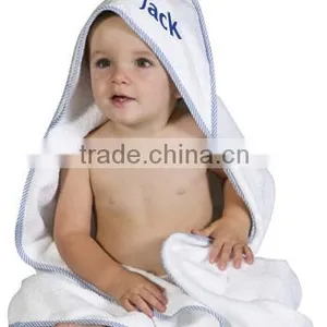 100% Organic Cotton Cartton Hooded Towel Baby Quality Choice thumbnail-3