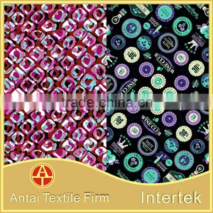 Warp Knitting Microfiber Printed Geometry Pattern for Swimwear and Underwear thumbnail-5