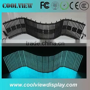 P10 See-through Led Stage Curtain Screen 1R1G1B thumbnail-1